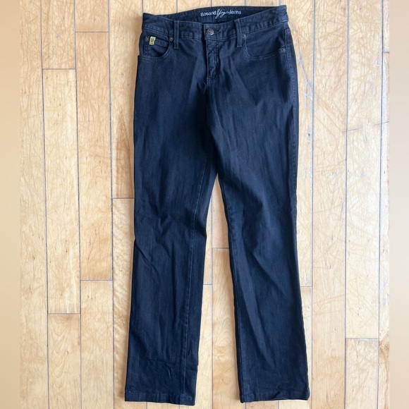 Yoga Jeans Denim - YOGA JEANS Black Jeans Denim Size 25